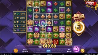 Wild Frames Slot - 7's With Multiplier BIG WIN!