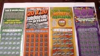 Playing EVERY Instant Lottery Ticket Game in Illinois - $20 Tickets