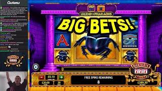 Big Bet Slots - Legend of the Pharaoh's, Boulder Bucks & More