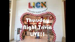 Thursday Night Trivia LIVE - Aug 16 - Promo