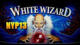 Aristocrat - White Wizard Slot Bonus BIG WIN