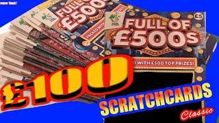 £100 worth.of £5 Scratchcards..FULL £500's...WINNING 7's...CASH SPECTACULAR ....mmmmmmMMM..says ⋆ Sl