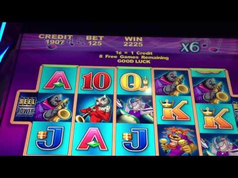 *BIG WIN* ARISTOCRAT JAZEE Slot Machine Max Bet Bonus