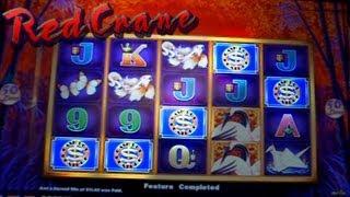 Bonus Jackpot on Red Crane Mr. Cashman Fever 1c Aristocrat Slots.