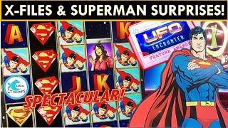 LICENSED SLOTS DO PAY!!! SUPERMAN, "NEW" X-FILES, & "NEW" STAR TREK SLOT MACHINES!