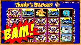 Oh WOW!! Monty's Millions + Classic Rainbow Riches FOBT Action !