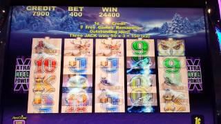 Big Win. Max Bet On Timber Wolf's Slot Machine