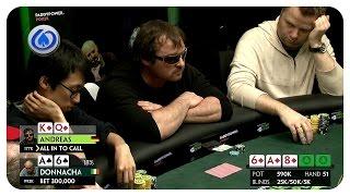 Instant Karma in a Poker Table