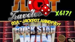 ☆☆ Jackpot HandPay #3  ☆☆ Good Luck Fridays - Sons of Anarchy x617  ♠ SlotTraveler ♠