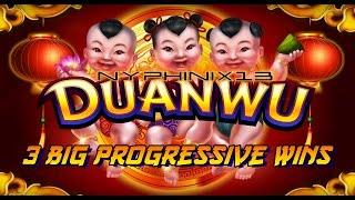 Bally | Duanwu Slot AWESOME Progressive WINS & Bonus