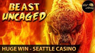 ⋆ Slots ⋆️HUGE WIN IN SEATTLE MUCKLESHOOT CASINO⋆ Slots ⋆️ Beast Uncaged Buffalo | Ultimate Fire Link BIG WIN SLOT
