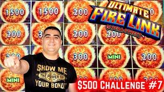 $500 Challenge To Find The BIGGEST PRIZE On Slots ! EP-7