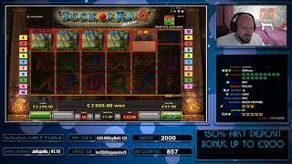 Super Big Line Hit Win From Book Of Ra 6!!