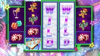 KRINGLE'S GETAWAY Video Slot Casino Game with a SANTA ON THE STRIP FREE SPIN BONUS