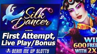Silk Dancer Slot - First Look, Live Play and Bonuses in an AGS China Shores clone