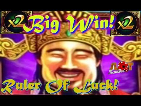 ★  BIG WIN! Ruler of Luck Slot Machine Bonus ♠ SlotTraveler ♠