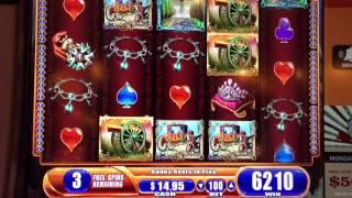 WMS Napoleon & Josephine Slot Machine Free Spin Bonus
