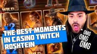THE BEST MOMENTS IN CASINO | ROSHTEIN | BIGGEST PAYOUT | SLOT MACHINE JACKPOT