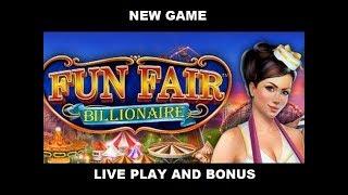 Fun Fair Billionaire Novomatic Slot, Live Play and Free Spins Bonus *New Game*