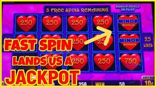 Lightning Link Heart Throb JACKPOT HANDPAY ★ Slots ★️HIGH LIMIT $25 MAX BET Bonus Round Slot Machine