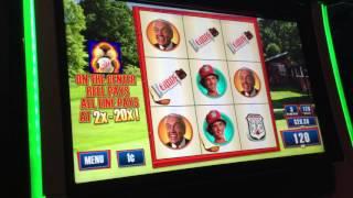 Live Play Caddy Shack slot machine  First look new game!!! WMS