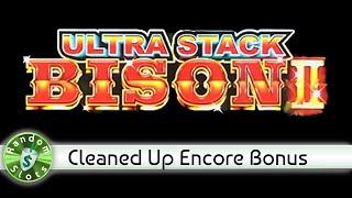 Jungle Cash Ultra Stack Bison II slot machine, Encore Bonus