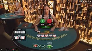 £2000 Start Live Dealer Casino Caribbean Stud Poker