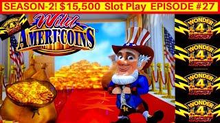 WONDER 4 BOOST Slot Machine MAX BET Bonus | Season 2 EPISODE #27