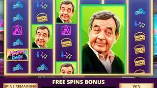 HAPPY DAYS Video Slot Casino Game with a HAPPY DAYS FREE SPIN BONUS