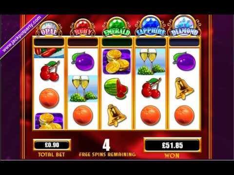 £563 SAPPHIRE PROGRESSIVE (625 X STAKE) RICHES OF ROME™ BIG WINS AT JACKPOT PARTY
