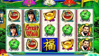 GREAT WALL Video Slot Casino Game with a "BIG WIN" FREE SPIN BONUS