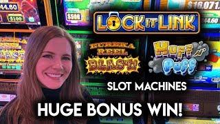 WOW! So Many Mansions! Lock-it Link Slot Machine HUGE WIN!!