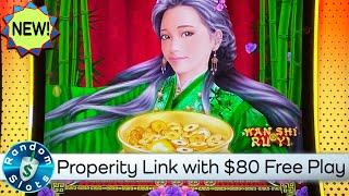 New⋆ Slots ⋆️Prosperity Link Wan Shi Ru Yi Slot Machine on $80 Free Play