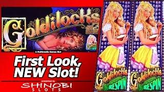 Goldilocks and the 3 Bears Slot - First Look, Random Wilds and Free Spins Bonus