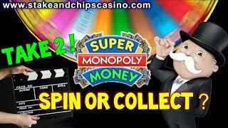 TAKE 2 ! BIG WIN OR FAIL ? • SUPER MONOPOLY SLOT WHEEL BONUS • Casino game