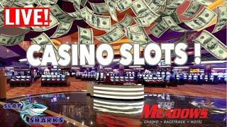 • LIVE Slot Machine • BIG WINS - The Meadows Racetrack & Casino