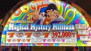 I ACCIDENTALLY BET $45 ! MAGICAL MYSTERY MILLIONS AT CHOCTAW DURANT