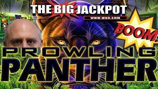 •4 JACKPOTS on PROWLING PANTHER! • FREE GAMES + BACK TO BACK WIN$ •
