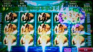 Tiger Woman Slot Machine Bonus + HUGE FULL SCREEN Line Hit - Free Games Win with Stacked Wilds