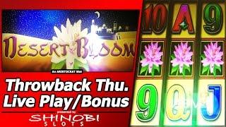 Desert Bloom Slot - TBT Live Play with Re-Spin Feature and Mr. Cashman