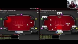 Cash Game Poker Episode 4 - Ignition 25NL Zone - 2-Tables w Commentary