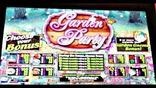 igt- Garden Party : Line Hit on a $1.00 bet