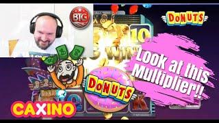 Big Multiplier!! Super Big Win From Donuts Slot!!