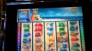 Prize Catch slot machine video bonus win at Parx Casino