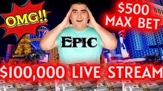 ⋆ Slots ⋆$100,000 High Limit Live Stream Slot Play & $500 Max Bets ⋆ Slots ⋆