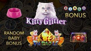 Barona • Fu Dao Le •• Kitty Glitter • The Slot Cats •