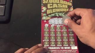 The $25 New York Lottery Cash Blowout Scratch off (Diesel Scratcher 2 of 4)