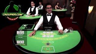 Live Dealer Three Card Poker Part 2 Nice 888 Three of a Kind Mr Green Online Casino