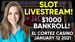 BIG BUFFALO BONUS! Slot Livestream!! $1000 Bankroll!!