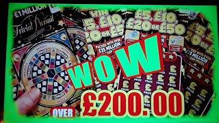 WOW!..£200.00 Worth"SUPER 7s"£100 LOADED"SPIN £100"5X CASH